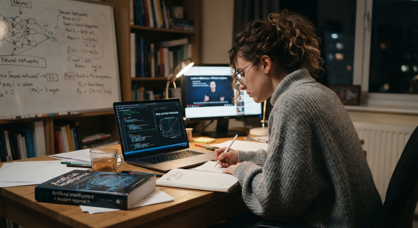 how to self study artificial intelligence free