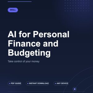 AI for Personal Finance and Budgeting