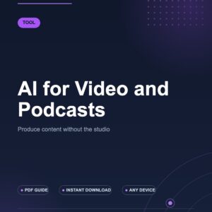 AI for Video and Podcasts