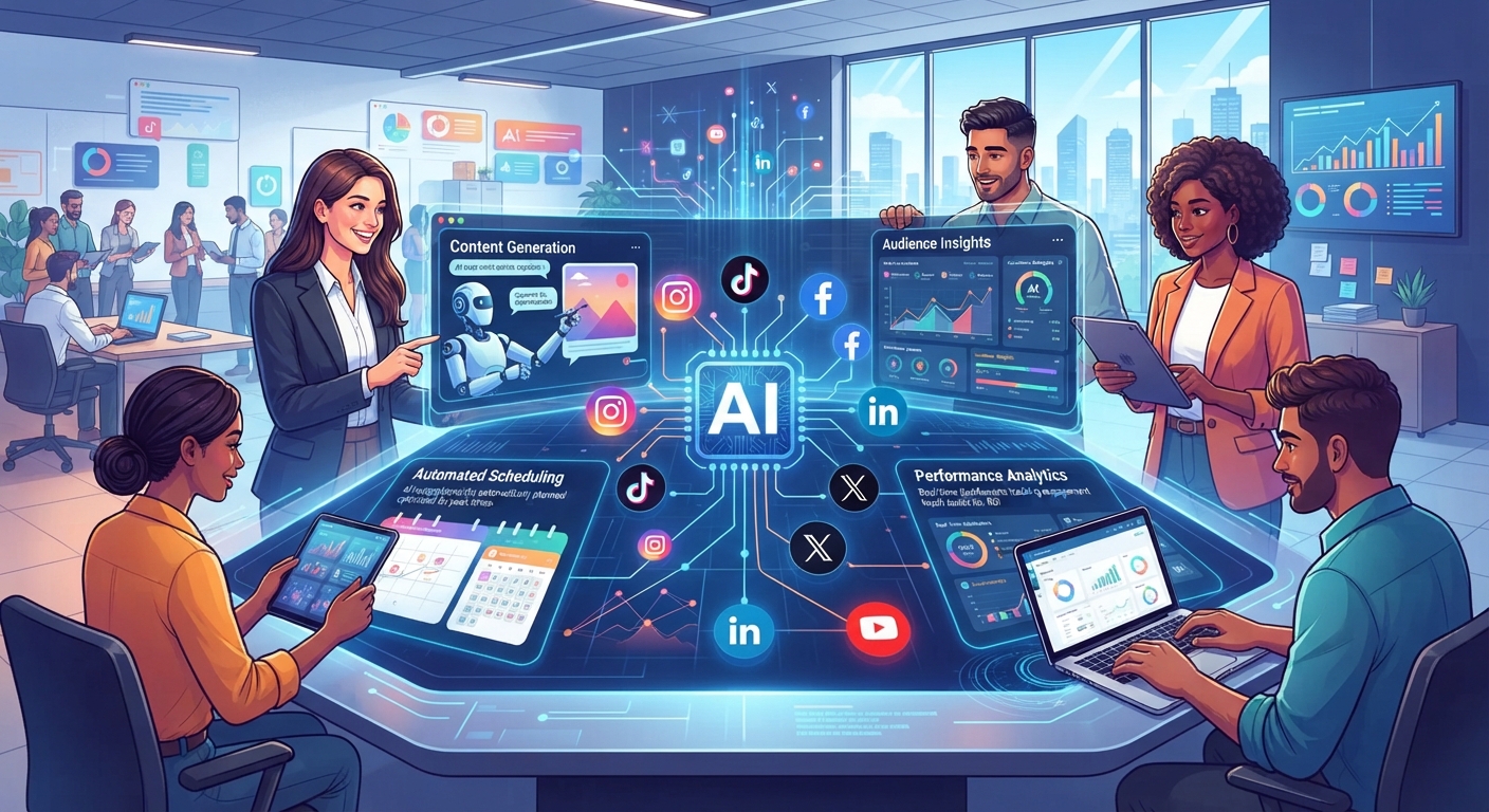 ai for social media marketing