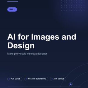 AI for Images and Design