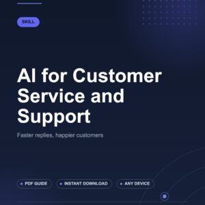 AI for Customer Service and Support