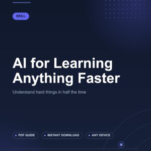 AI for Learning Anything Faster