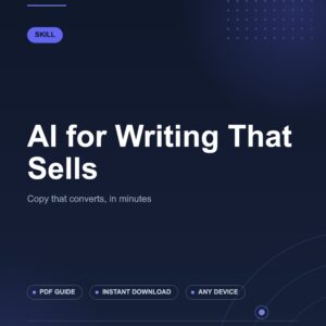 AI for Writing That Sells