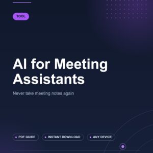 AI for Meeting Assistants
