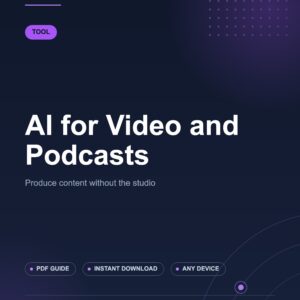 AI for Video and Podcasts